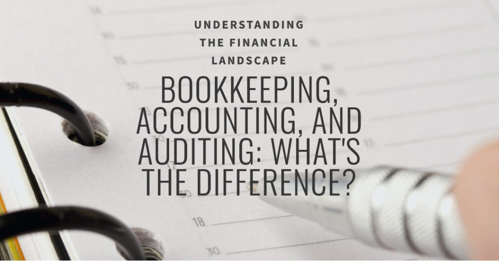 Bookkeeping vs Accounting vs Auditing-Bookkeeping.Support