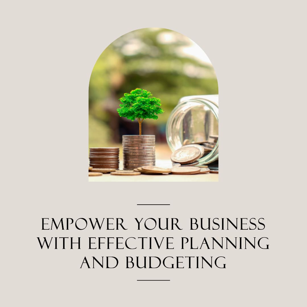 Planning and Budgeting: "Empower Your Business with Effective Planning and Budgeting.