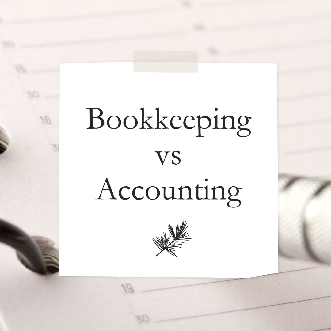 Bookkeeping vs Accountant - Bookkeeping Support