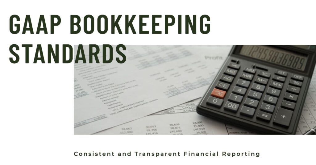 Bookkeeping GAAP