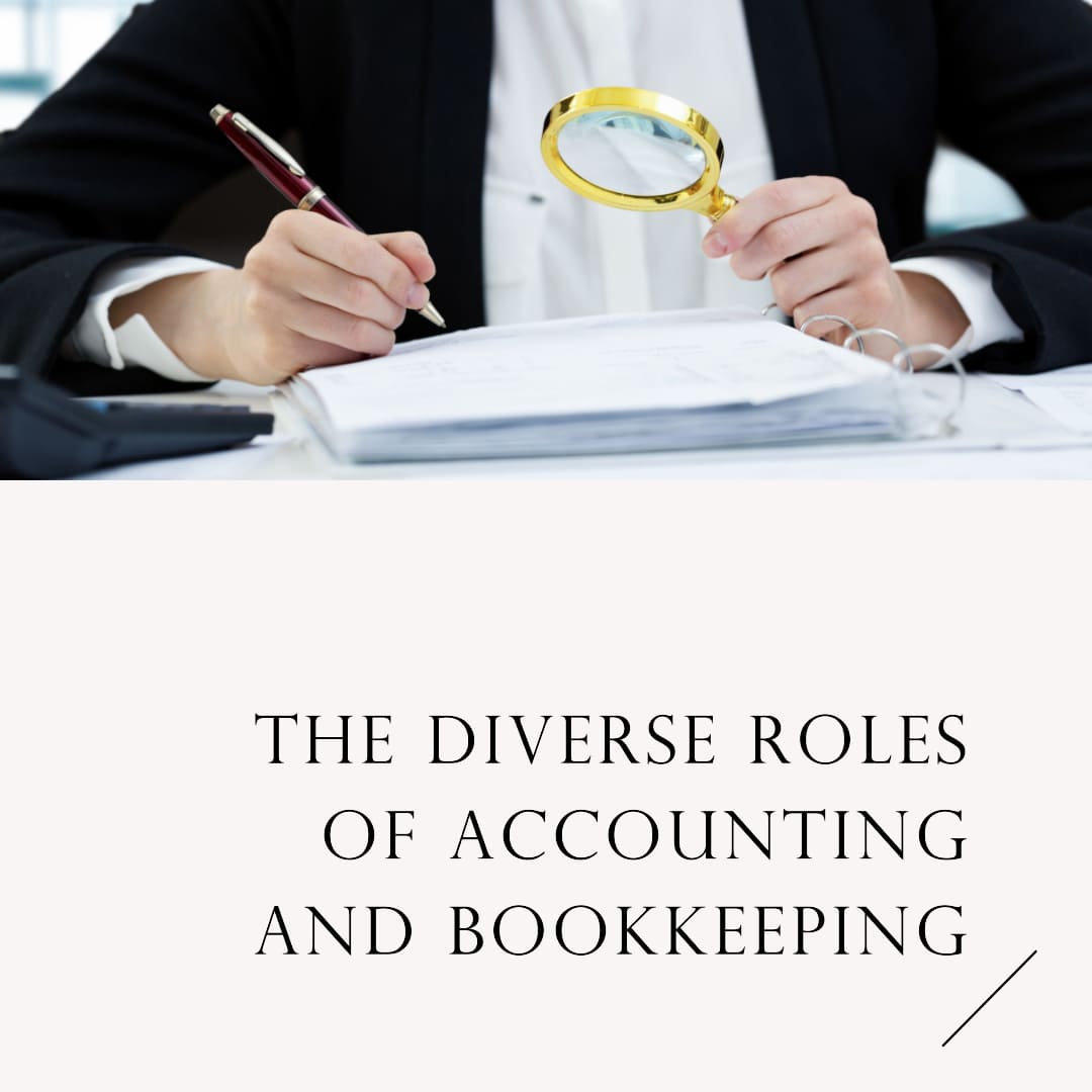 Different Roles and Specializations-Bookkeeping.Support