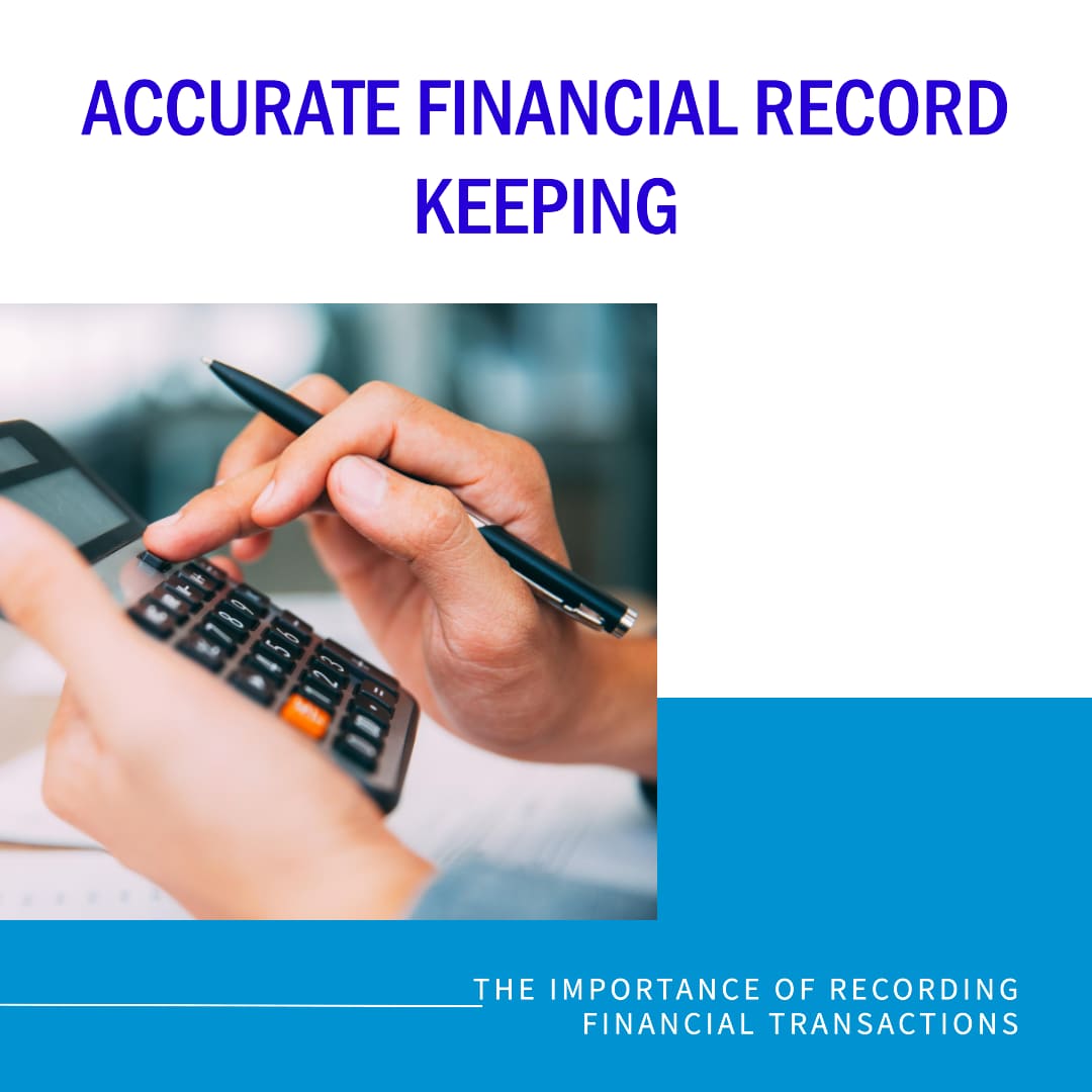 Recording Financial Transactions is a responsibility of a bookkeeper - Bookkeeping Support