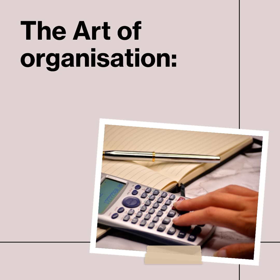 Why I Love Bookkeeping: The Art of Organisation?